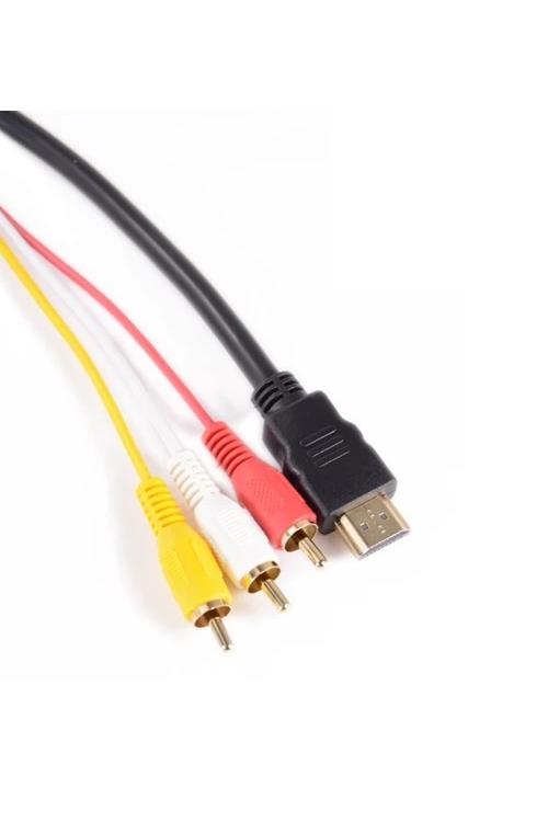 HDMI to RCA Cable 1.5M 4.5FT MW641
